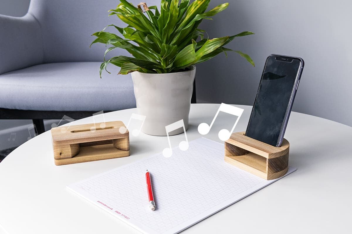 How To Make a Wooden Phone Stand and Speaker