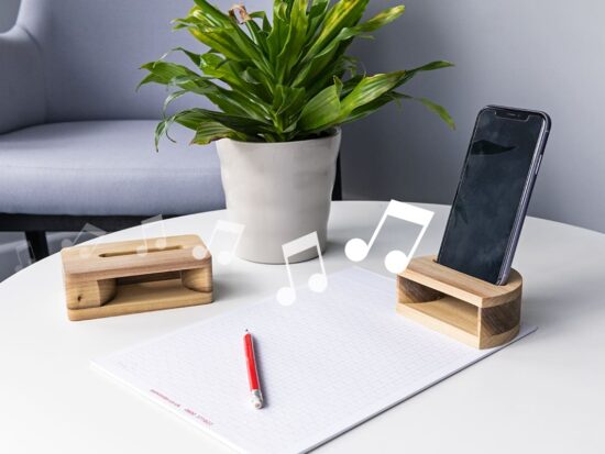 How To Make a Wooden Phone Stand and Speaker